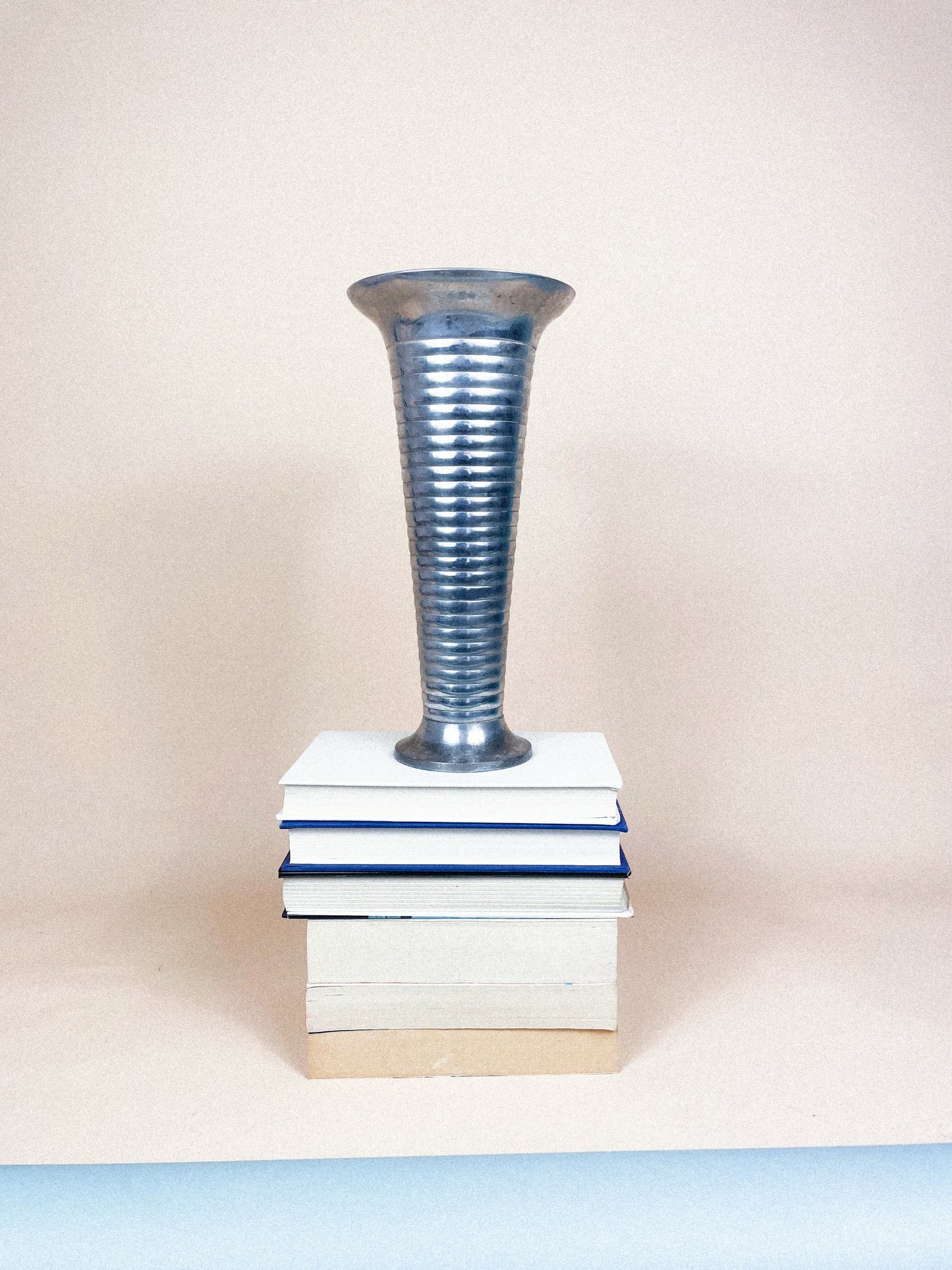 Ribbed vase