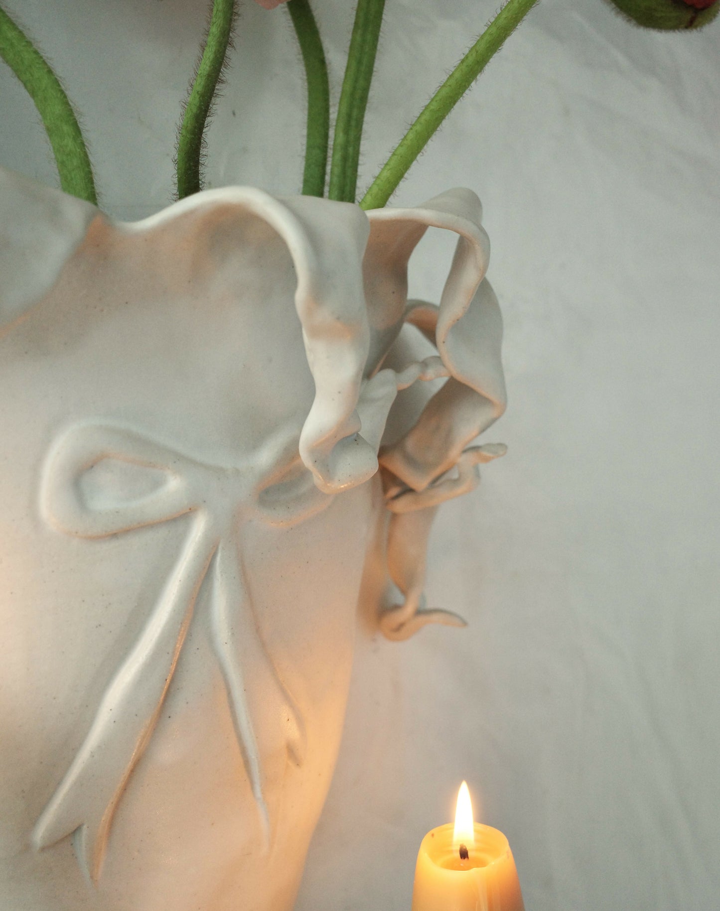 Triple Candle Wall Vase