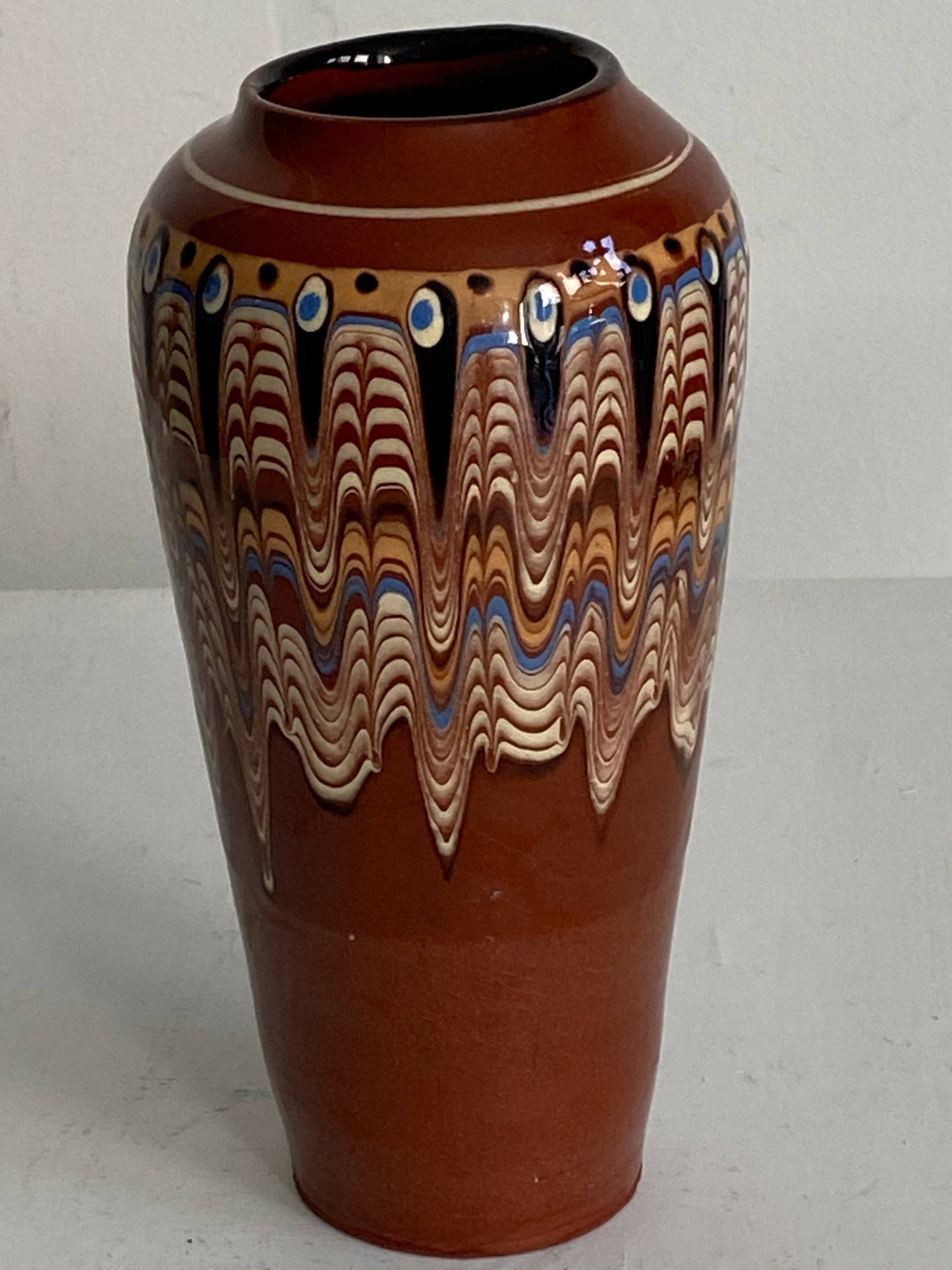 HAND PAINTED VASE