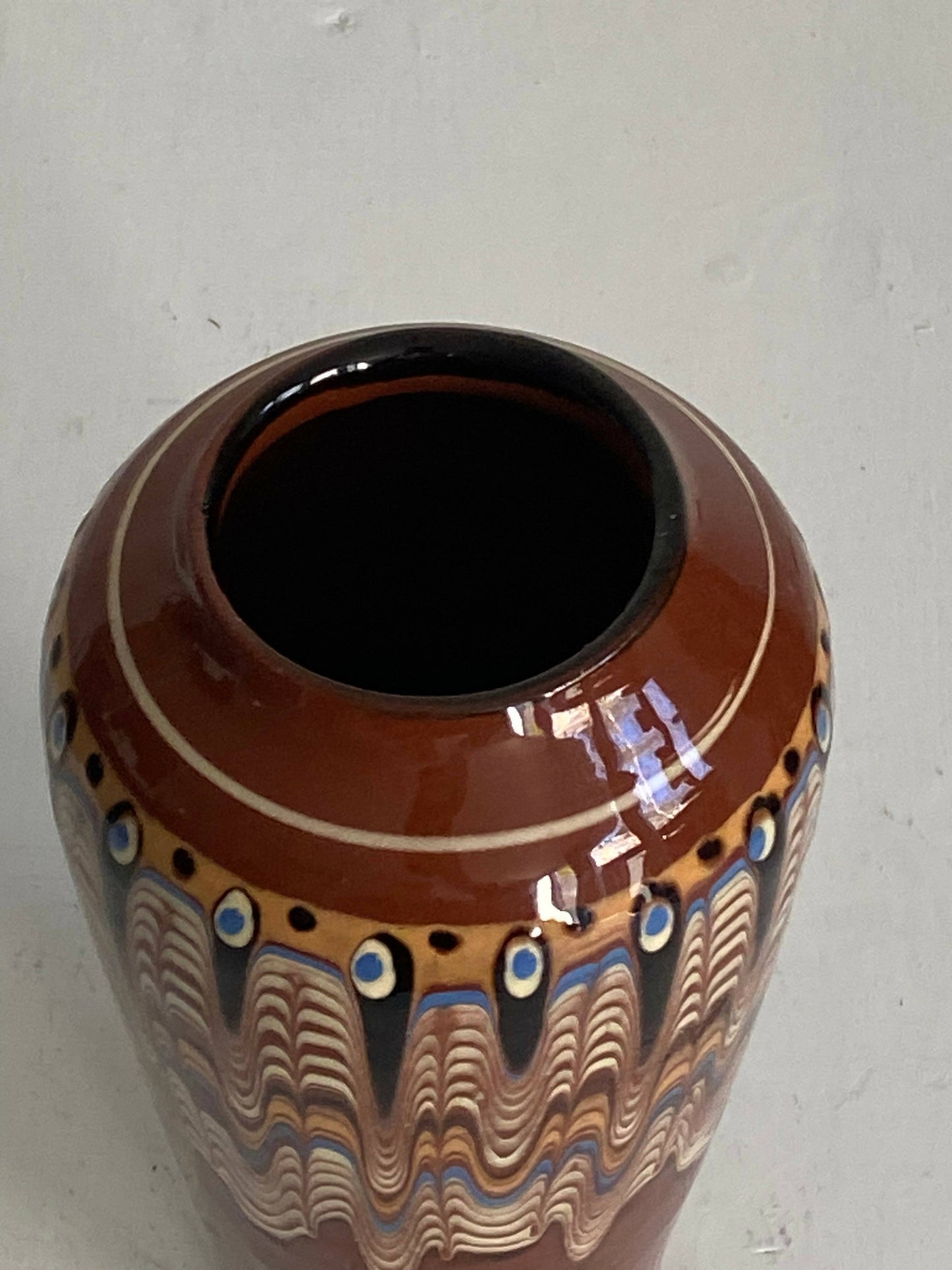 HAND PAINTED VASE