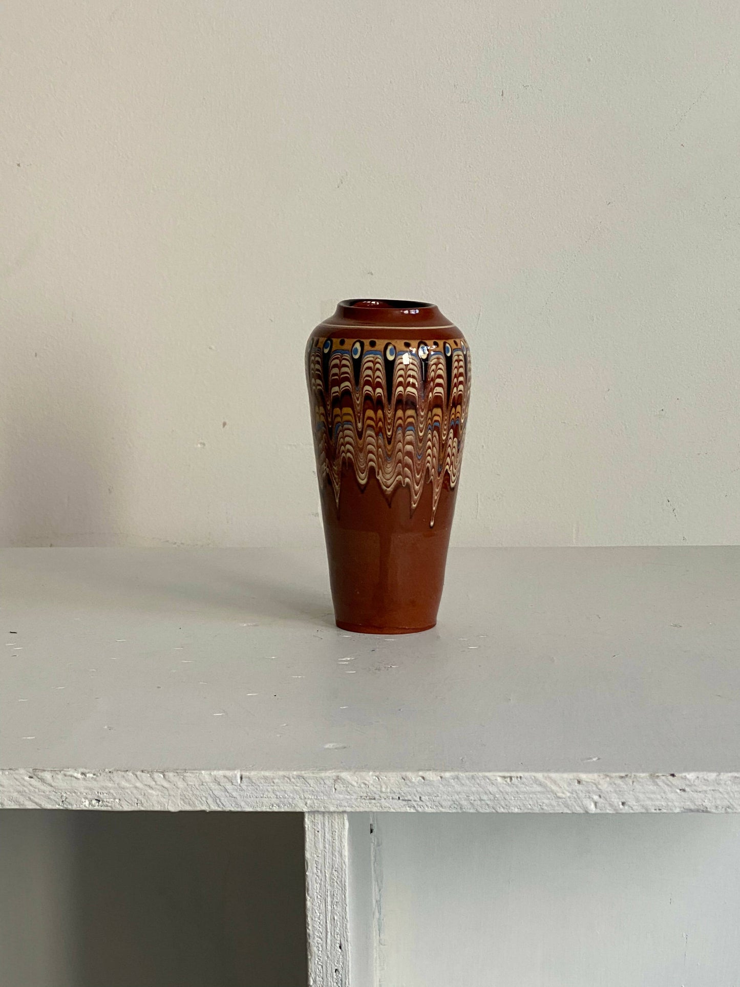 HAND PAINTED VASE