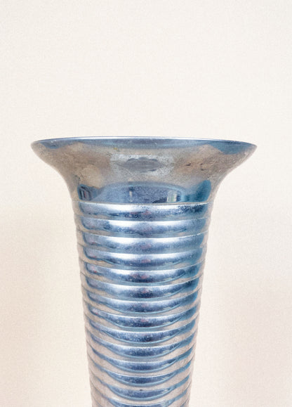 Ribbed vase