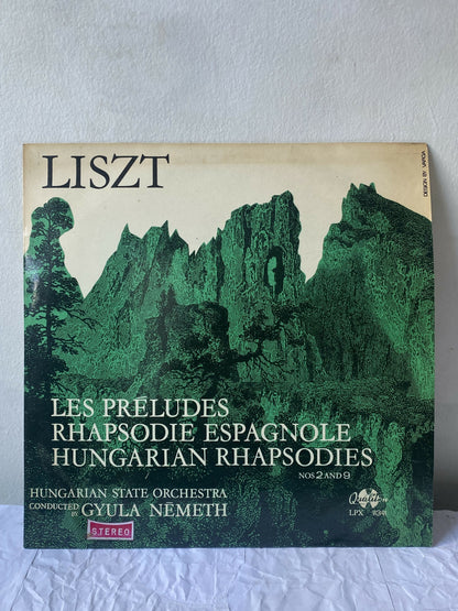 LISZT - Hungarian Rhapsodies Vinyl