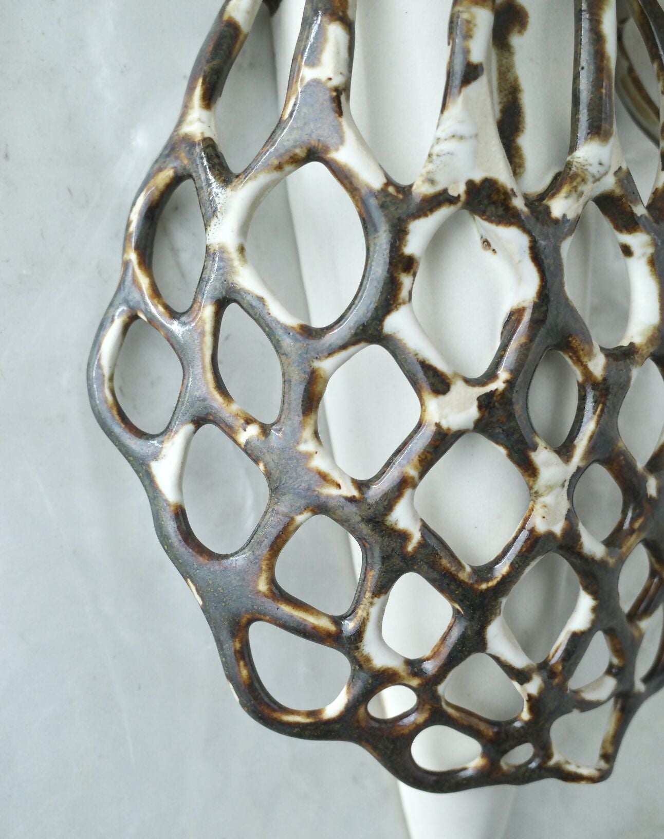 Basket Fungus Wall Vase