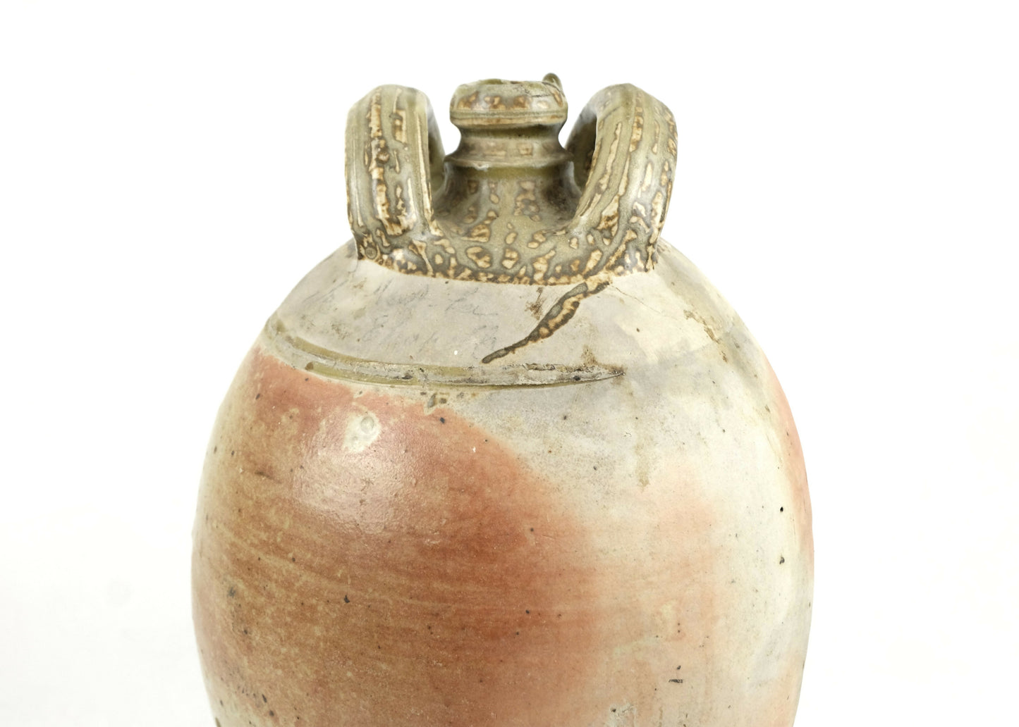 A 19TH CENTURY FRENCH OIL JAR