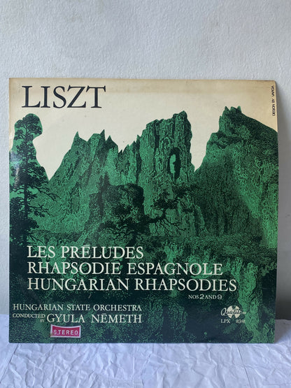 LISZT - Hungarian Rhapsodies Vinyl