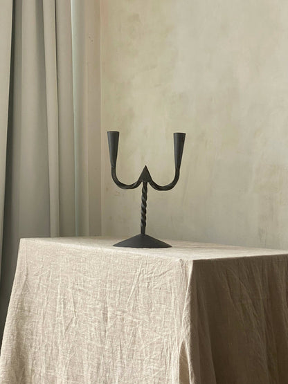 TWISTED CANDLEHOLDER