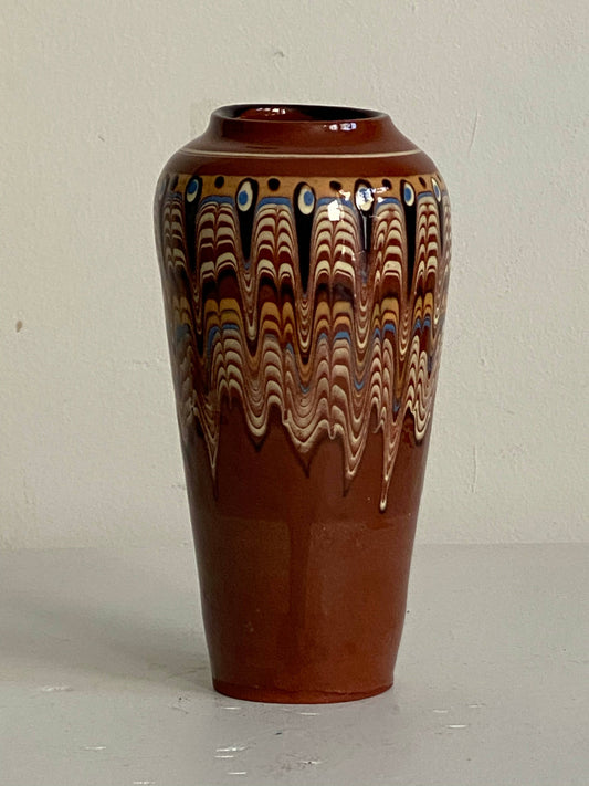 HAND PAINTED VASE