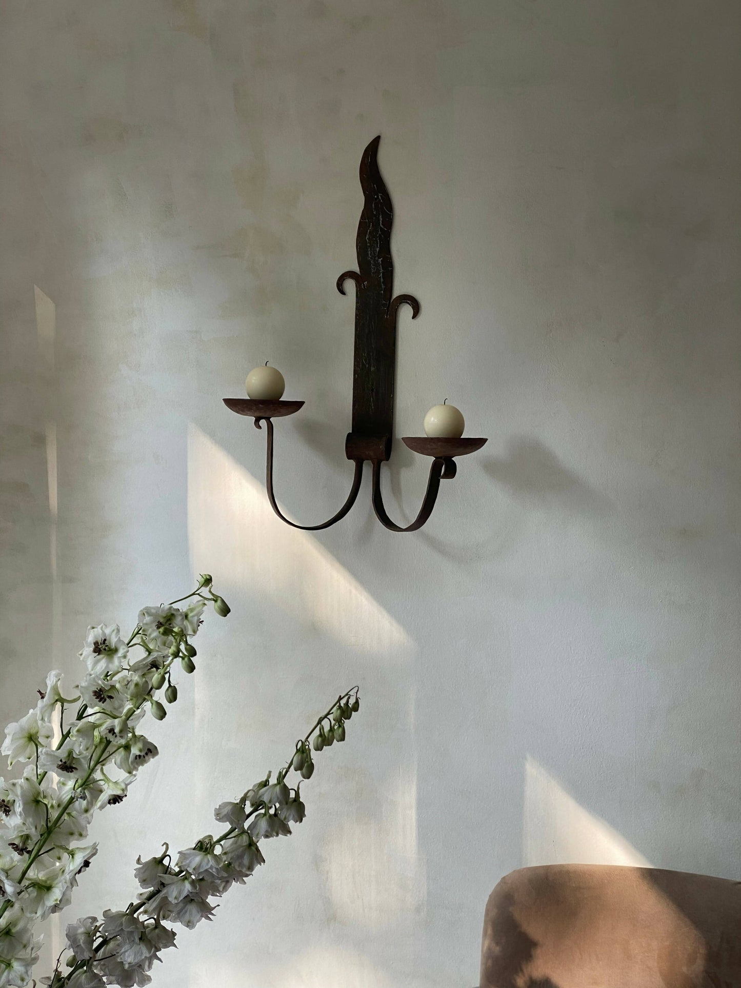 LARGE GOTHIC WALL SCONCES